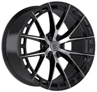 TIS Motorsports 504MB Gloss Black Machined