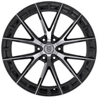 TIS Motorsports 504MB Gloss Black Machined