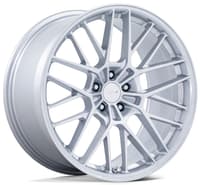 19x8.5 tsw tw001 daytona gloss silver (flow formed) 5x4.5/114.3 35mm