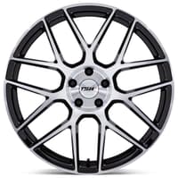 18x8.5 tsw tw002 lasarthe gloss black machined (flow formed) 5x4.5/114.3 35mm