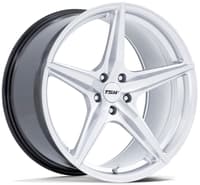 18x10.5 tsw tw007 esprit hyper silver machined (flow formed) 5x4.5/114.3 25mm