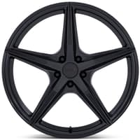18x9 tsw tw007 esprit matte black (flow formed) 5x112 45mm