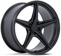 20x9 tsw tw007 esprit matte black (flow formed) 5x112 20mm