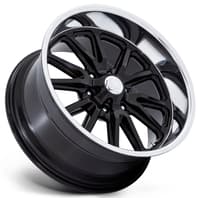 20x9.5 us mags uc145 rambler 6 gloss black diamond cut lip 6x5.5/139.7 1mm