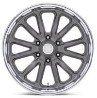 20x8 us mags uc145 rambler 6 matte gunmetal diamond cut lip 6x5.5/139.7 1mm