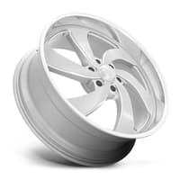 24x9 us mags u134 desperado silver brushed milled w/ diamond cut lip (bi-directional) (left) 6x5.5/139.7 25mm
