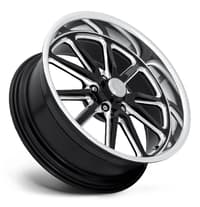 20x9.5 us mags u117 rambler gloss black milled w/ diamond cut lip 5x4.75/120.7 1mm