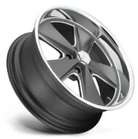 20x9.5 us mags u120 roasdster anthracite w/ polished lip 5x5/127 1mm