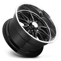 17x8 us mags u121 rambler gloss black w/ diamond cut lip 5x4.75/120.7 1mm