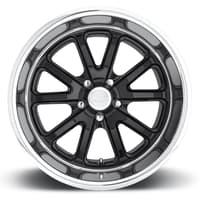 20x8 us mags u121 rambler gloss black w/ diamond cut lip 5x5/127 1mm