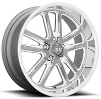 US Mags U130 Bullet Textured Gunmetal w/ Milled Edges