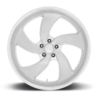 24x9 us mags u134 desperado silver brushed milled w/ diamond cut lip (bi-directional) (left) 6x135 25mm