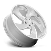24x9 us mags u134 desperado silver brushed milled w/ diamond cut lip (bi-directional) (left) 5x5/127 1mm