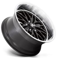 20x10 us mags u138 santa cruz gloss black w/ diamond cut lip 5x5/127 6mm