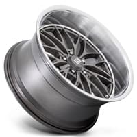 20x8.5 us mags u139 santa cruz anthracite w/ diamond cut lip 5x4.75/120.7 6mm