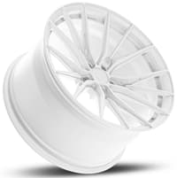 19x11 variant rian gloss white (deep concave) (full forged) (custom)