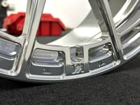 19x10 variant aure chrome powdercoated (full forged) (deep concave) (custom)
