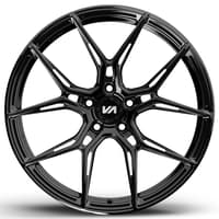 20x11 variant nysa gloss black (full forged) (deep concave) (custom)