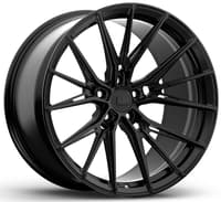 19x11 variant rian satin black (super deep concave) (full forged) (custom)