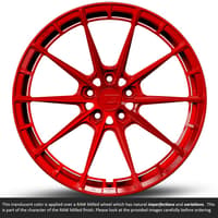 19x11 variant aure raw blood red (full forged) (super deep concave) (custom)