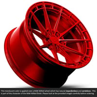 19x11 variant aure raw blood red (full forged) (super deep concave) (custom)