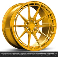 19x11 variant aure raw phoenix gold (full forged) (deep concave) (custom)