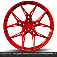 20x11 variant nysa raw blood red (full forged) (deep concave) (custom)