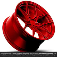 20x11 variant nysa raw blood red (full forged) (super deep concave) (custom)