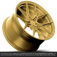 20x11 variant nysa raw spun gold (full forged) (super deep concave) (custom)