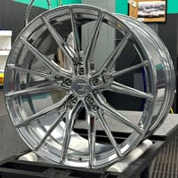 19x11 variant rian chrome powdercoated (deep concave) (full forged) (custom)