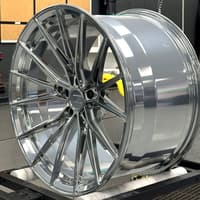 20x11 variant rian chrome powdercoated (full forged) (deep concave) (custom)