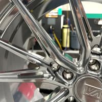 20x11 variant rian chrome powdercoated (full forged) (deep concave) (custom)