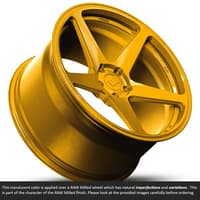 19x11 variant sena raw phoenix gold (full forged) (deep concave) (custom)