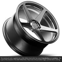 20x11 variant sena raw titanium (full forged) (deep concave) (custom)