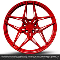 20x9 variant zeno raw blood red (full forged) (custom)