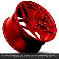 19x8.5 variant zeno raw blood red (full forged) (custom)