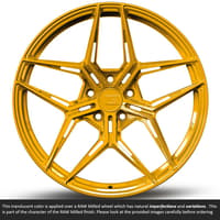19x11 variant zeno raw phoenix gold (full forged) (deep concave) (custom)