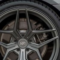 (huge savings) 20x9 variant xenon satin gunmetal (cold forged) (custom)