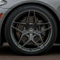 (huge savings) 20x9 variant xenon satin gunmetal (cold forged) (custom)