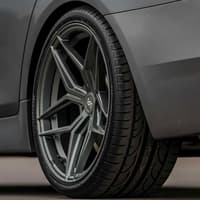 (huge savings) 20x9 variant xenon satin gunmetal (cold forged) (custom)