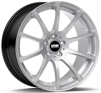 18x9.5 vmr v701 hyper silver 5x120 50mm