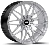 19x9.5 vmr v801 hyper silver (flow formed) 5x120 50mm