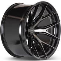 22x12 vossen hf6-4 gloss black tinted (hybrid forged) (ultra deep concave) 6x135 -44mm