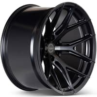 22x12 vossen hf6-4 satin black (6-lug) (hybrid forged) (ultra deep concave) 6x135 -44mm