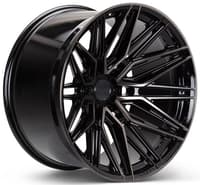 22x10 vossen hf6-5 gloss black tinted (hybrid forged) (super deep concave) 6x5.5/139.7 -18mm