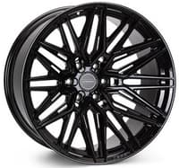 22x9.5 vossen hf6-5 gloss black (hybrid forged) (deep concave) 6x5.5/139.7 30mm