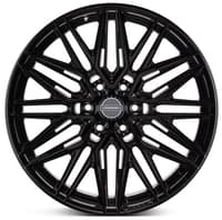 22x9.5 vossen hf6-5 gloss black (hybrid forged) (deep concave) 6x5.5/139.7 30mm