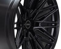 22x10 vossen hf6-5 satin black (hybrid forged) (super deep concave) 6x5.5/139.7 -18mm