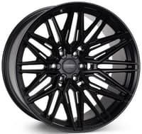 22x10 vossen hf6-5 satin black (hybrid forged) (super deep concave) 6x5.5/139.7 -18mm