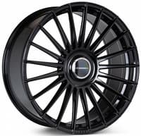 22x10 vossen hf-8 gloss black (hybrid forged) (deep concave) (custom)